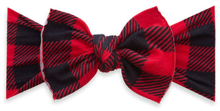 Baby Bling Lumberjack Printed Knot Headband, Baby Bling, All Things Holiday, Baby Bling, Baby Bling Bows, Baby Bling Christmas, Baby bling Christmas Headband, Baby Bling Fall 2019 Release, Ba