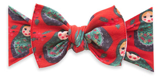 Baby Bling Nesting Doll Printed Knot Headband, Baby Bling, All Things Holiday, Baby Bling, Baby Bling Bows, Baby Bling Christmas, Baby bling Christmas Headband, Baby Bling Fall 2019 Release, 