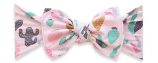 Baby Bling Pink Desert Printed Knot Headband, Baby Bling, Baby Bling, Baby Bling Bows, Baby Bling Cactus, Baby Bling Fall 2019 Release, Baby Bling headband, Baby Bling Pink Desert Printed Kno