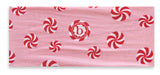 Baby Bling Pink Peppermint Printed Knot Headband, Baby Bling, All Things Holiday, Baby Bling, Baby Bling Bows, Baby Bling Christmas, Baby bling Christmas Headband, Baby Bling Fall 2019 Releas