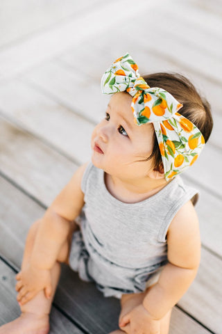 Sunflower baby bling bow hot sale