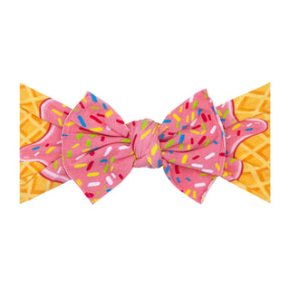 Baby Bling Birthday '22 Printed Knot Headband, Baby Bling, Baby Bling, Baby Bling Birthday, Baby Bling Birthday '22, Baby Bling Birthday '22 Printed Knot Headband, Baby Bling Birthday Bow, Ba
