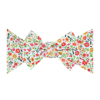 Baby Bling Clementine Printed Knot Headband, Baby Bling, Avonlea, Baby Bling, Baby Bling Headband, Baby Bling Headbands, BBSS22, cf-type-headband, cf-vendor-baby-bling, Clementine, Printed Kn