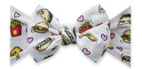 Baby Bling Nom Nom Printed Knot Headband, Baby Bling, Baby Baby Bling Headbands, Baby Bling, Baby bLing Food, Baby Bling Headband, Baby Bling Headbands, Baby Bling Nom Nom Printed Knot Headba