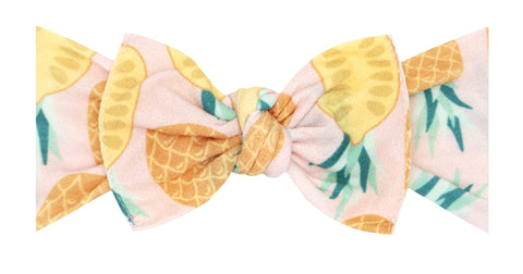 Baby Bling Pineapple Dream Printed Knot Headband, Baby Bling, Babby Bling headband, Baby Bling, Baby Bling Headband, Baby Bling Headbands, Baby Bling Pineapple, Baby Bling Pineapple Dream Pri