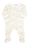 Coccoli Cream with Gold Modal Footie with Zipper, Coccoli, cf-size-9m, cf-type-footie, cf-vendor-coccoli, CM22, Coccoli, Coccoli Boy Footie, Coccoli Cream with Gold Modal Footie with Zipper, 