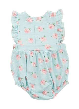 Angel Dear Petite Rose Ruffle Sunsuit, Angel Dear, Angel Dear, Angel Dear Bubble, Angel Dear Bubble Romper, Angel Dear Petite Rose, Angel Dear Petite Rose Ruffle Sunsuit, Angel Dear Romper, B