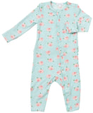 Angel Dear Petite Rose Ruffle Front Bamboo Romper, Angel Dear, angel Dear, Angel Dear Flamingos, Angel Dear Flamingos Ruffle Front Bamboo Romper, Angel Dear Petite Rose, Angel Dear Petite Ros