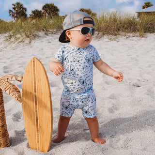 Dream Big Little Co Surf's Up Dream Short Set, Dream Big Little Co, cf-size-2t, cf-size-3t, cf-type-pajamas, cf-vendor-dream-big-little-co, DBLC, Dream Big Little Co, Dream Big Little Co L/S 