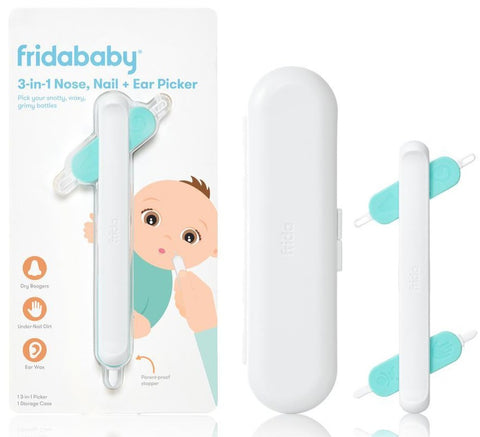 Frida Baby 3-in-1 Nose, Nail + Ear Picker, Frida, Baby Basics, Baby essential, Baby Shower, Baby Shower Gift, cf-type-ear-picker, cf-vendor-frida, Essential for Baby, Frida Baby, Fridababy, F
