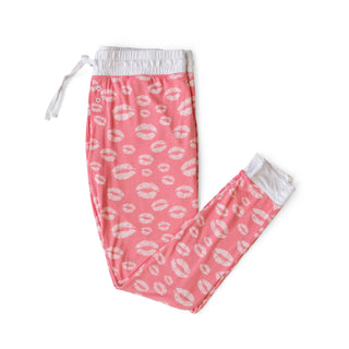 Little Sleepies Pink Kisses Two-Piece Women's Bamboo Pajama Set, Little Sleepies, CM22, Little Sleepies Pink Kisses, Little Sleepies Pink Kisses Two-Piece Women's Bamboo Pajama Set, Little Sl