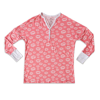 Little Sleepies Pink Kisses Two-Piece Women's Bamboo Pajama Set, Little Sleepies, CM22, Little Sleepies Pink Kisses, Little Sleepies Pink Kisses Two-Piece Women's Bamboo Pajama Set, Little Sl
