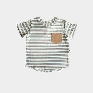 Babysprouts Pocket Tee in Vintage Stripe, Babysprouts, Baby Sprouts, Babysprout Tee, Babysprouts, Babysprouts Pocket Tee, Babysprouts Vintage Stripe, JAN23, Pocket Tee, Vintage Stripe, Baby &