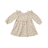 Quincy Mae Long Sleeve Ruffle V Dress - Petite Floral, Quincy Mae, cf-size-12-18-months, cf-size-18-24-months, cf-type-dress, cf-vendor-quincy-mae, Dress, Quincy Mae, Quincy Mae AW21, Quincy 