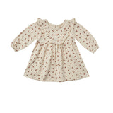 Quincy Mae Long Sleeve Ruffle V Dress - Petite Floral, Quincy Mae, cf-size-12-18-months, cf-size-18-24-months, cf-type-dress, cf-vendor-quincy-mae, Dress, Quincy Mae, Quincy Mae AW21, Quincy 