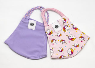 Pom Masks by Pomchies - Unicorn / Solid Lilac, Pomchies, Els PW 11399, Face Mask, Face Mask by Pomchies, Face Mask for Adults, Face Mask Pomchie, Mask, Pocmhies Face Mask, POM MASKS, Pom Mask