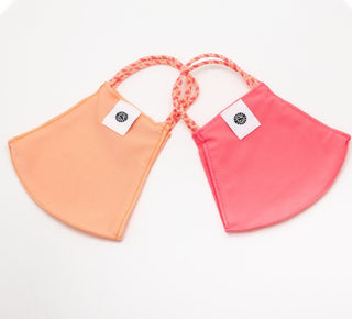Pom Masks by Pomchies - Neon Peach / Crazy, Pomchies, Els PW 11399, Face Mask, Face Mask by Pomchies, Face Mask for Adults, Face Mask Pomchie, Mask, Pocmhies Face Mask, POM MASKS, Pom Masks b