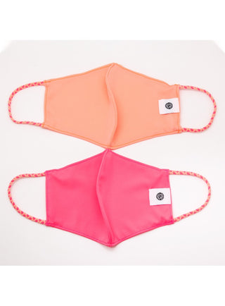 Pom Masks by Pomchies - Neon Peach / Crazy, Pomchies, Els PW 11399, Face Mask, Face Mask by Pomchies, Face Mask for Adults, Face Mask Pomchie, Mask, Pocmhies Face Mask, POM MASKS, Pom Masks b