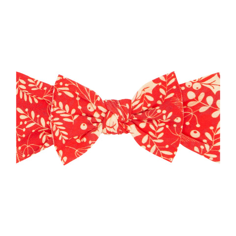 Baby Bling Red Bough Printed Knot Headband, Baby Bling, Baby Baby Bling Headbands, Baby Bling, Baby Bling Headband, Baby Bling Headbands, Baby Bling Holiday, Baby Bling Holiday 2021, Baby Bli