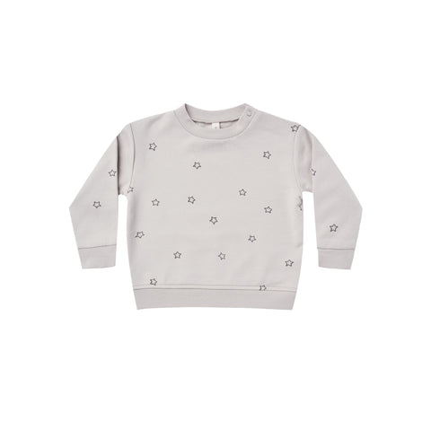 Quincy Mae Fleece Sweatshirt - Stars, Quincy Mae, Quincy Mae, Quincy Mae Ash, Quincy Mae AW21, Quincy Mae Fleece Sweatshirt, Quincy Mae Stars, Onesie - Basically Bows & Bowties