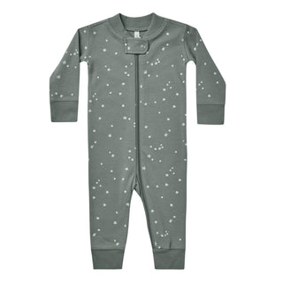 Quincy Mae Long Sleeve Sleeper with Zipper - Stars, Quincy Mae, cf-size-12-18-months, cf-size-6-12-months, cf-type-sleepwear-&-loungewear, cf-vendor-quincy-mae, Cocoa Stripe, Quincy Mae, Quin