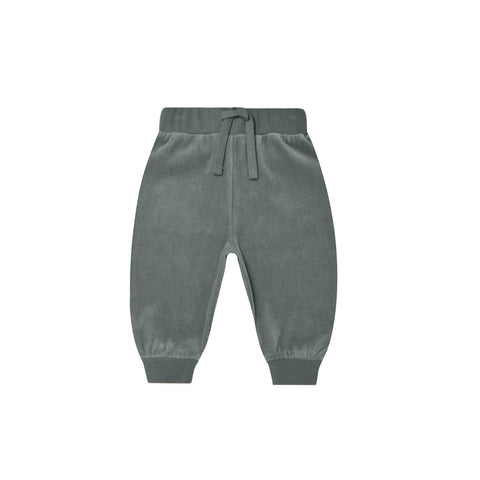 Quincy Mae Velour Relaxed Sweatpant - Dusk, Quincy Mae, cf-size-4-5y, cf-size-6-12-months, cf-type-pants, cf-vendor-quincy-mae, Dusk, Quincy Mae, Quincy Mae AW22, Quincy Mae Fleece Sweatpant,