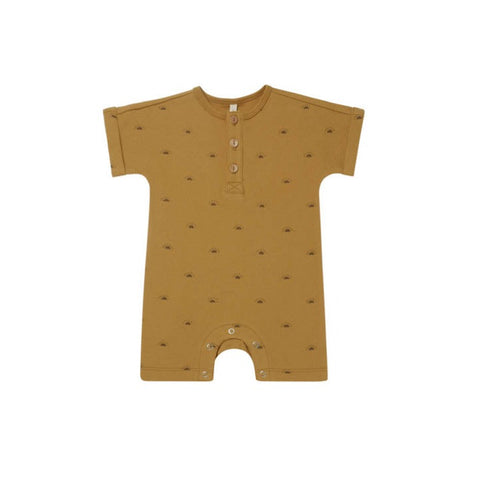 Quincy Mae S/S Romper - Suns, Quincy Mae, Quincy Mae, Quincy Mae S/S Romper, Quincy Mae SS22, Quincy Mae Suns, Bubble Romper - Basically Bows & Bowties