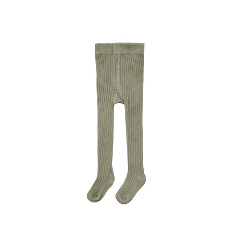 Quincy Mae Ribbed Tights - Fern, Quincy Mae, cf-size-12-24-months, cf-size-6-12-months, cf-type-baby-&-toddler-socks-&-tights, cf-vendor-quincy-mae, Fern, Quincy Mae, Quincy Mae AW22, Quincy 