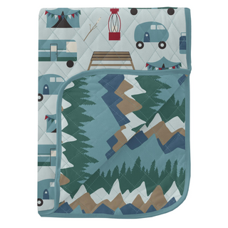 KicKee Pants Quilted Throw Blanket, KicKee Pants, CM22, KicKee, KicKee Pants, KicKee Pants Quilted Throw Blanket, KP Road Trip, Throw Blanket, Throw Blanket - Basically Bows & Bowties