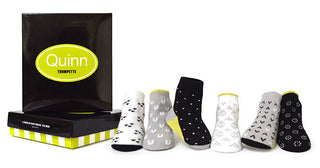 Trumpette Quinn Sock Set, Trumpette, Baby Shower Gift, Baby Socks, Quinn Socks, Sock Set, Socks, Socks for Baby, Trumpette, Trumpette Baby Socks, Trumpette Sock Set, Trumpette Socks, Socks - 