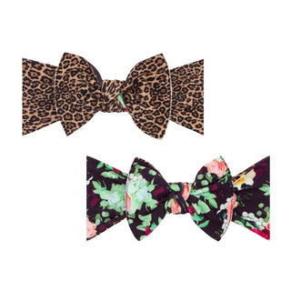 Baby Bling Lola Reverse-A-Bow Printed Knot Headband, Baby Bling, Baby Baby Bling Headbands, Baby Bling, Baby Bling Fall 2021, Baby Bling Headband, Baby Bling Headbands, Baby BLing Leopard, Ba