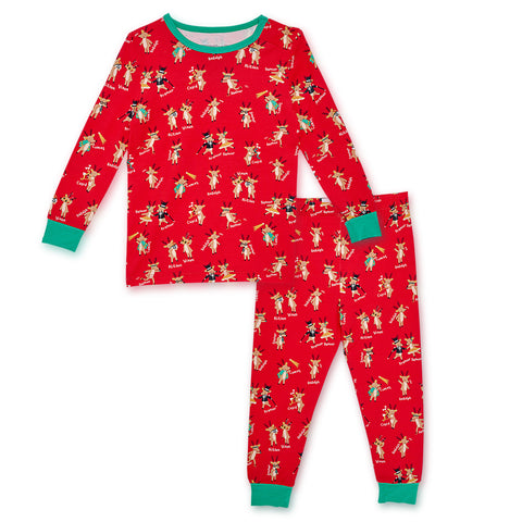 Magnetic Me Rollicking Reindeer Modal 2pc Pajama Set, Magnificent Baby, All Things Holiday, Christmas, Christmas Pajama, Christmas Pajamas, CM22, Gender Neutral, JAN23, Jolly Holiday Sale, Ma