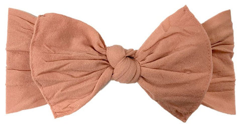 Baby Bling Classic Knot - Rose Gold, Baby Bling, Baby Bling, Baby Bling Bows, Baby Bling Classic Knot, Baby Bling Solid, cf-type-headband, cf-vendor-baby-bling, Classic Knot, Rose Gold, Headb