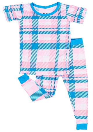Little Sleepies Rosy Plaid Bamboo 2pc Pajama Set, Little Sleepies, Bamboo Pajama, Bamboo Pajama Set, Bamboo Pajamas, Bestaroo Pajamas, CM22, Little Sleepies, Little Sleepies Bamboo, Little Sl