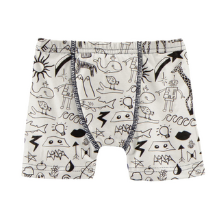 KicKee Pants Doodles Boys Boxer Brief, KicKee Pants, Boxer Brief, Boxer Briefs, CM22, Els PW 8598, KicKee, KicKee Boxer Brief, KicKee Pants, KicKee Pants Boxer Briefs, KicKee Pants Boys Boxer