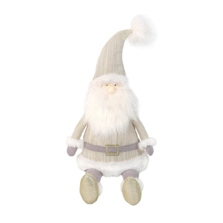 Mon Ami Santa Shelf Sitter - Golden, Mon Ami, All Things Holiday, cf-type-stuffed-animals, cf-vendor-mon-ami, Christmas, Mon Ami, Mon Ami Christmas, Mon Ami Designs, Mon Ami Santa, Mon Ami Sa