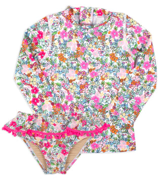 Shade Critters Lib Floral Rashguard Set, Shade Critters, Bathing Suit, Girls Swimwear, Rash Guard, Shade Critters, Shade Critters Leopard, Shade Critters Rashguard Set, Shade Critters Swimwea