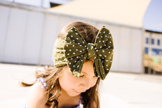 Baby Bling Artichoke Dot SHAB-BOW-LOUS Headband, Baby Bling, Baby Baby Bling Headbands, Baby Bling, Baby Bling Artichoke Dot, Baby Bling Artichoke Dot SHAB-BOW-LOUS Headband, Baby Bling Headb