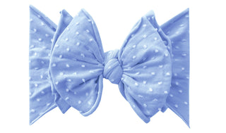 Baby Bling Periwinkle Dot SHAB-BOW-LOUS Headband, Baby Bling, Baby Baby Bling Headbands, Baby Bling, Baby Bling Headband, Baby Bling Headbands, Baby Bling Periwinkle Dot, Baby Bling Periwinkl