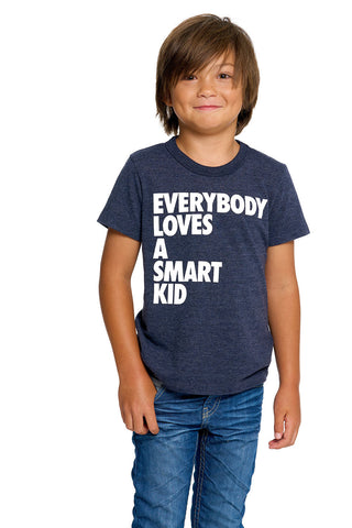 Chaser Smart Kid S/S Tee, Chaser, Chaser, Chaser Brand, Chaser Smart Kid S/S Tee, Chaser Tee, JAN23, short Sleeve Tee, Smart Kid S/S Tee, Smart Kid Tee, Shirt - Basically Bows & Bowties