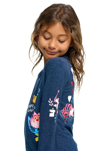 Chaser + Disney Alice in Wonderland Mash Up Pullover, Chaser, Alice in Wonderland, cf-size-14, cf-type-pullover, cf-vendor-chaser, Chaser, Chaser + Disney Alice in Wonderland, Chaser + Disney