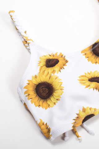 Shade Critters Sunflower 2PC Braided Strap Bikini