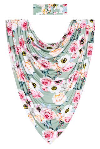 Posh Peanut Jolie Swaddle & Headband Set, Posh Peanut, Posh Peanut, Posh Peanut Jolie, Posh Peanut Jolie Swaddle & Headband Set, Posh Peanut Soring 2020, Posh Peanut Spring 2020, Posh Peanut 