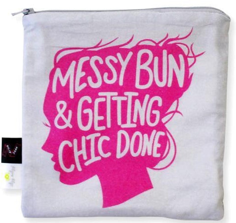 Itzy Ritzy After Dark Reusable Snack & Everything Bag-Messy Bun, Itzy Ritzy, Cyber Monday, Els PW 8258, End of Year, End of Year Sale, Itzy Ritzy, Itzy Ritzy After Dark, Itzy Ritzy Messy Bun,