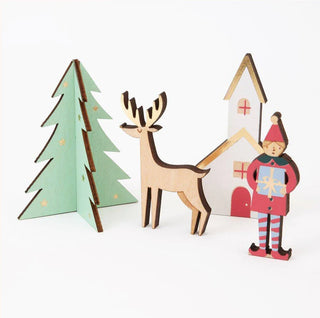Meri Meri Festive Village Wooden Advent Calendar, Meri Meri, Advent, Advent Calendar, All Things Holiday, Christmas, Meri Meri, Meri Meri Advent Calendar, Meri Meri Christmas, Meri Meri Festi