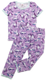 Esme Lavender Unicorn S/S Top & Cropped Legging Set, Esme, Camisole, Cyber Monday, Els PW 8258, End of Year, End of Year Sale, Esme, Esme Lavender Unicorn S/S Top & Cropped Legging Set, esme 