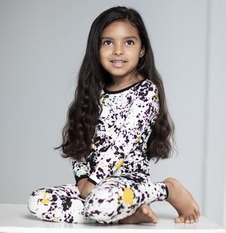 Peregrine Kidswear Splatter Paint Toddler 2pc Pajama Set, Peregrine Kidswear, Bamboo Pajamas, cf-size-4t, cf-size-5y, cf-size-6y, cf-type-pajama-set, cf-vendor-peregrine-kidswear, CM22, Pajam
