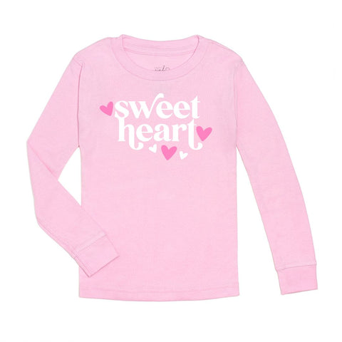 Sweet Wink Sweet Heart L/S Pink Tee, Sweet Wink, cf-size-18-24-months, cf-type-tee, cf-vendor-sweet-wink, JAN23, Sweet Heart, Sweet Wink, Sweet Wink Valentines Day, Valentine's Day Tee, Valen