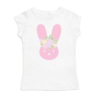 Boho Bunny S/S White Tee, Sweet Wink, Boho Bunny S/S White Tee, cf-size-5-6y, cf-size-7-8y, cf-type-tee, cf-vendor-sweet-wink, CM22, Easter, Easter Tee, EB Girls, JAN23, Sweet Wink, Sweet Win