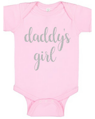 Sweet Wink Daddy's Girl S/S Bodysuit, Sweet Wink, Cyber Monday, Daddys Girl, Father Daughter, Father's Day, Father's Day Tee, First Fathers Day, JAN23, Side Kick, Sweet Wink, Sweet Wink Daddy
